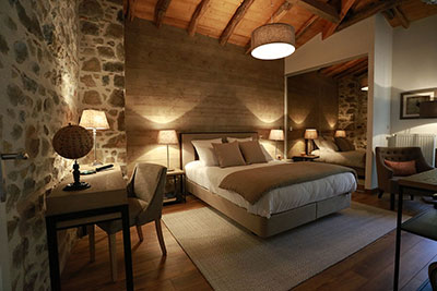 Location maison luxe Beaujolais Chambre parentale